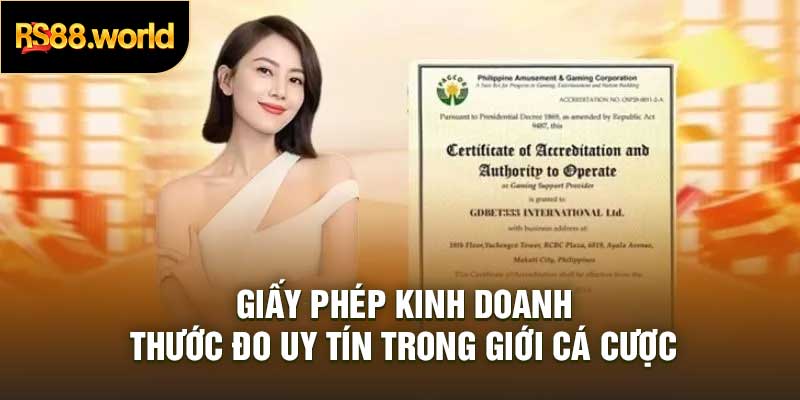 Giấy Phép Kinh Doanh – Thước Đo Uy Tín Trong Giới Cá Cược